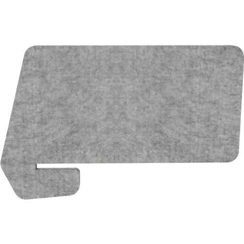 Rapidline Slide On Eco Panel Screen 820W x 27D x 400mmH Black Marble Grey