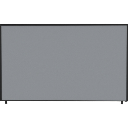 Rapidline SHUSH30+ Screen 1500W x 30D x 900mmH Black Frame Grey Pinnable Fabric
