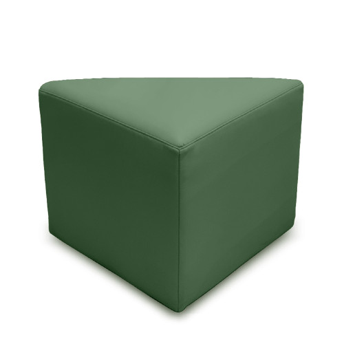 K2 Marbella Tasman Senior Triangle Ottoman Green PU Leather