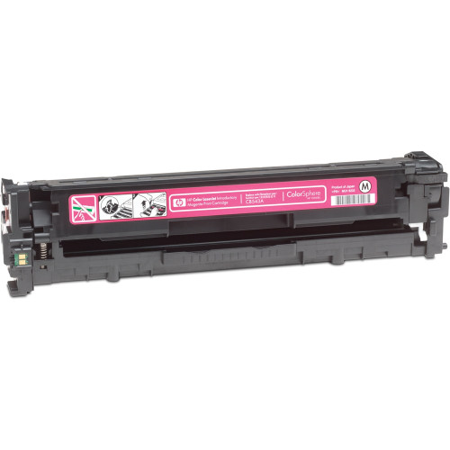 HP 125A MAGENTA ORIGINAL LASERJET TONER CARTRIDGE 1.4K (CB543A) Suits LaserJet CP1215 / CP1515 / CP1518NI / CM1312