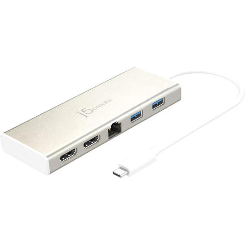 J5Create USB-C Dual HDMI 2K/4K Mini Dock