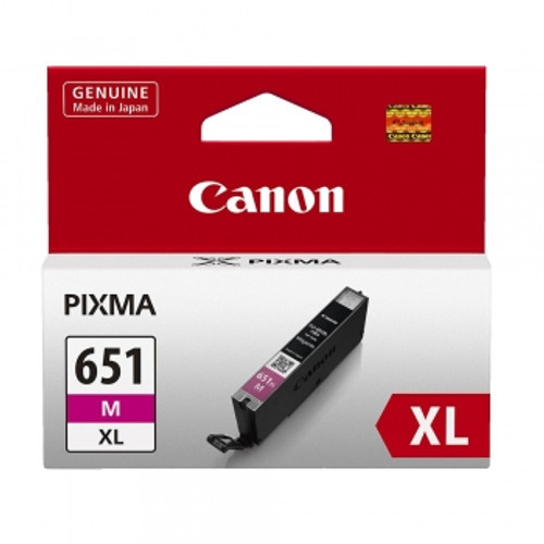 CANON CLI-651 XL ORIGINAL MAGENTA HIGH YIELD INK CARTRIDGE Suits Pixma iP7260 / MG5460 / MG6360 / MX926