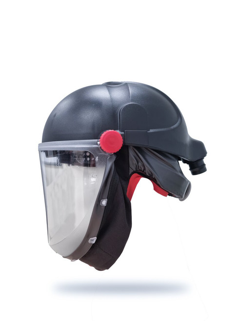CA-40G Grinding Helmet With Clear Flip-Up Cylindrical Visor