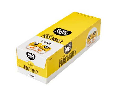 ZOOSH HONEY PORTIONS 13.6GM *** Short Dated: 22-Apr-2026 ***