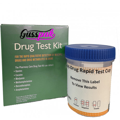 Gusspak 6 Test Rapid Instant Drug Test Kit