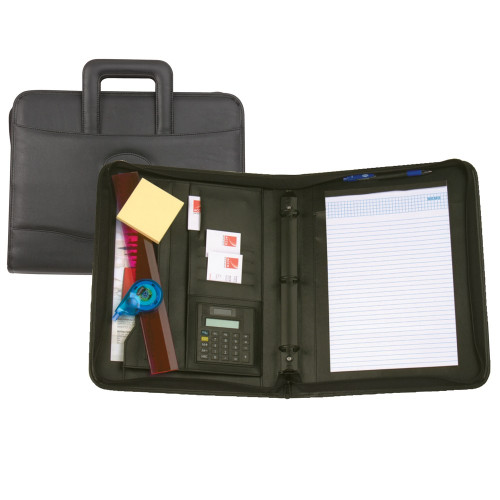 REXEL DROP HANDLE ATTACHE CASE Black