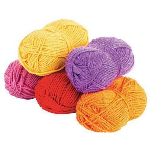 Acrylic Wool Pack of 5 - Warm