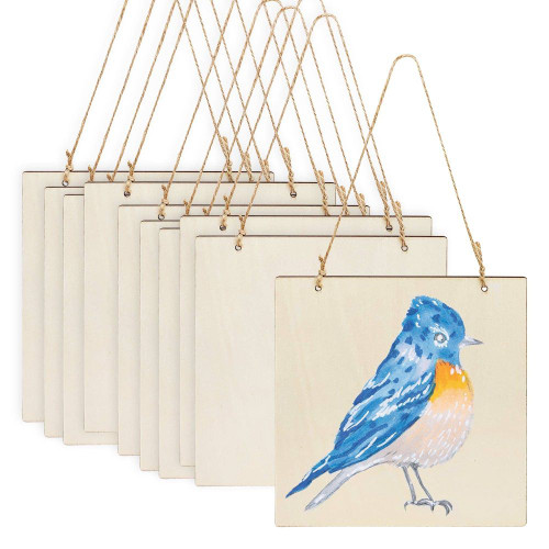 Wooden Banner Pack of 10