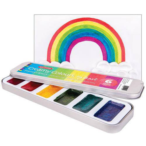 Creamy Colours Watercolours by Zart Glitter