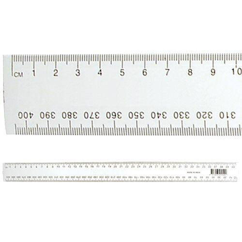 Plastic Ruler 12 Pack - 40cm