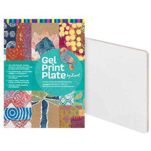 Gel Print Plate by Zart - 12.7 x 17.8cm