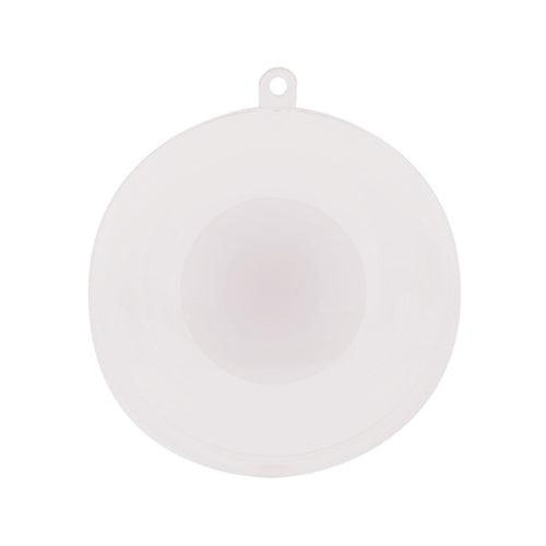 Plastic Ball with Cut Out Opening 80mm Pack of 10