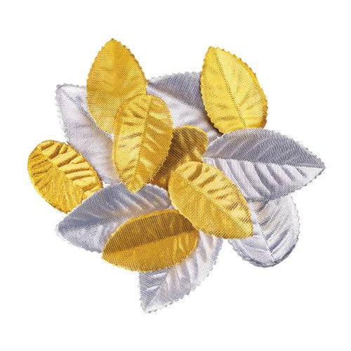 Mini Craft Leaves Metallic Pack of 60