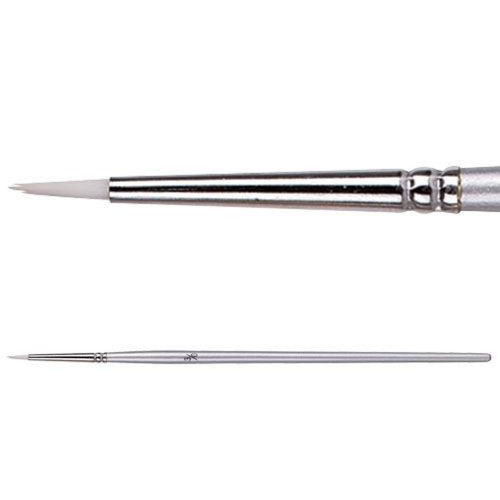 Zart Dynamic Taklon Round Brushes - # 000 (1.5mm)
