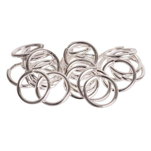 Jump Rings Stainless Steel 8mm Pack of 100