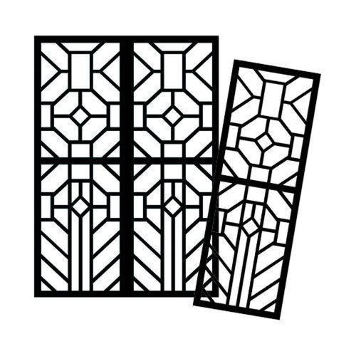 Cardboard Stained Glass Frames Pack of 20