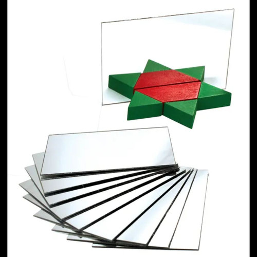 Mirror 90x60mm (10p) unbreakable