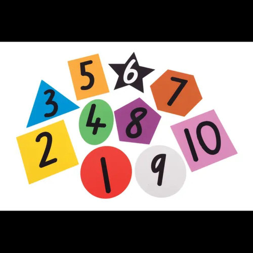 Shapes & Numbers Toss Mats