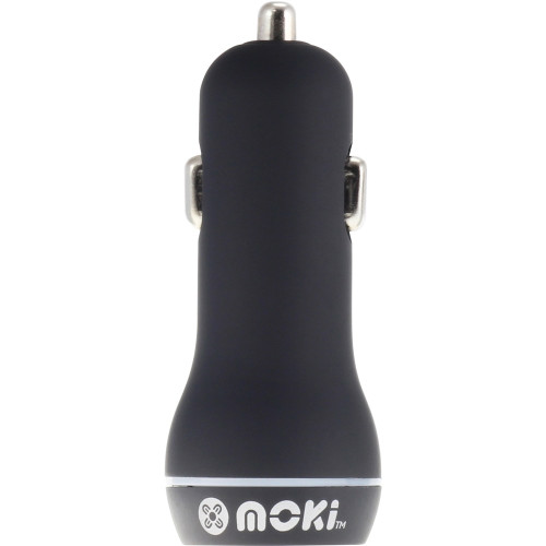 Moki Dual USB Charger ACC MUSBCB Black