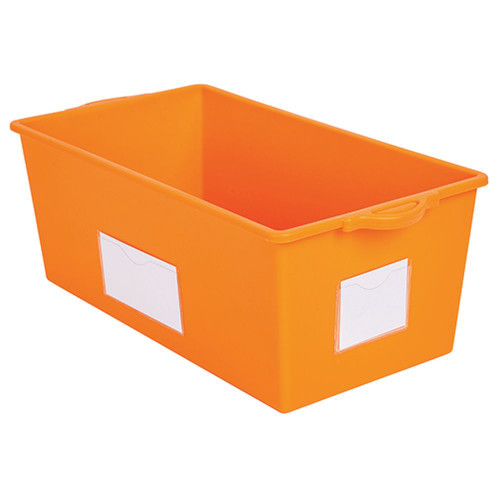 Help Yourself Book Bin - Orange