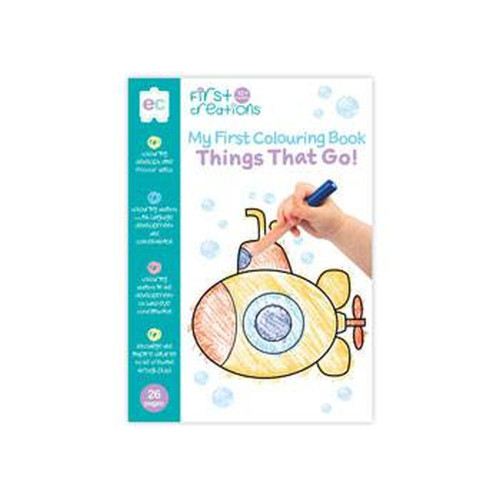 My First Colouring Book - Things That Go!