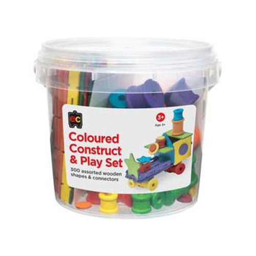 Coloured Construct & Play Set Assorted