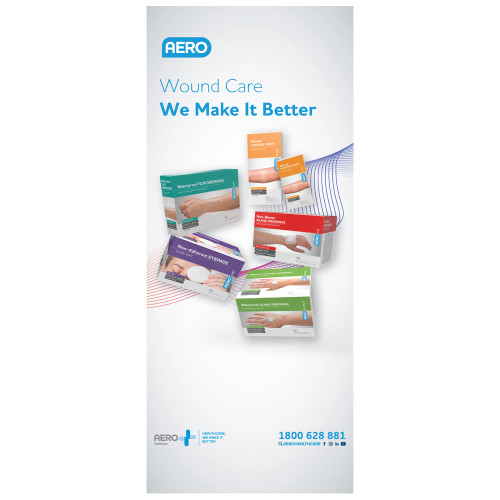 Pullup Banner - Wound Care