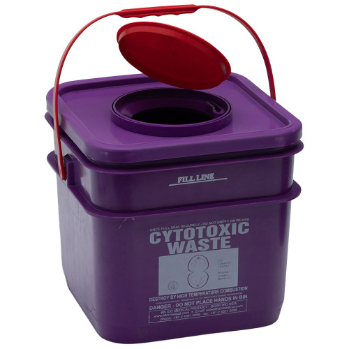 AEROHAZARD Cytotoxic Disposal Container 12.5L