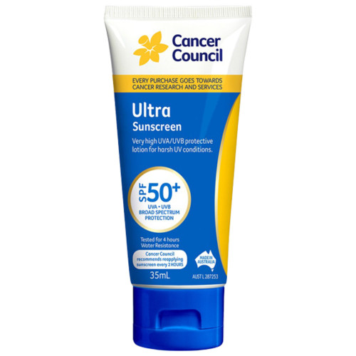 CANCER COUNCIL SPF50+ Ultra Sunscreen Tube 35mL