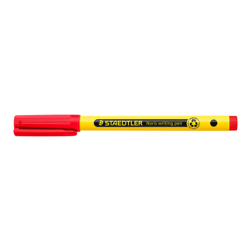 Staedtler 307 Noris Writing Pen - Red, Each