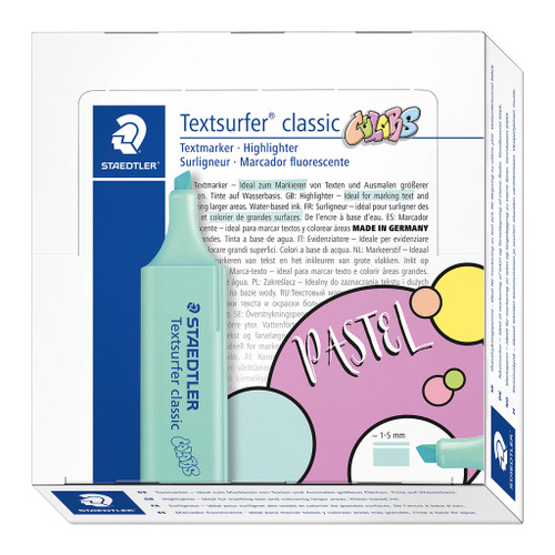 Staedtler 364 Textsurfer Classic Highlighter - Mint, Each
