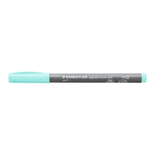 Staedtler 371 Pigment Brush Pen - Mint, Each