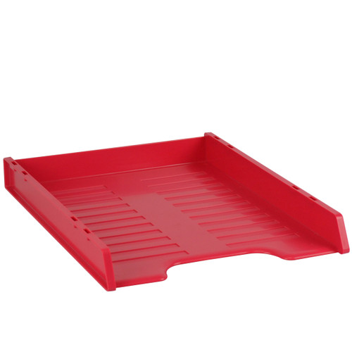 ITALPLAST A4 Slimline "Multi Fit" Document Tray - Watermelon, Each