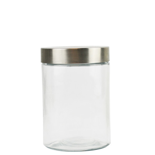 ITALPLAST Glass Food Canister - 1250mL - Glass, Each