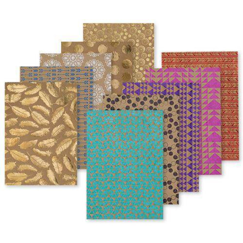 PRINTED FOIL KRAFT PAPER A4 40'S