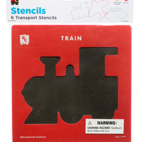 STENCIL TRANSPORT SET OF 6