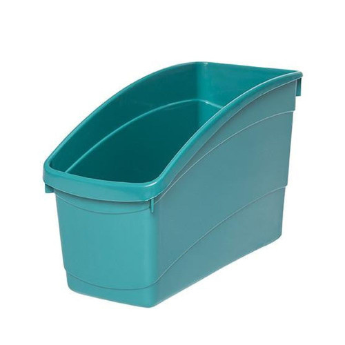 ELIZABETH RICHARDS PLASTIC BOOK TUB - TURQUOISE