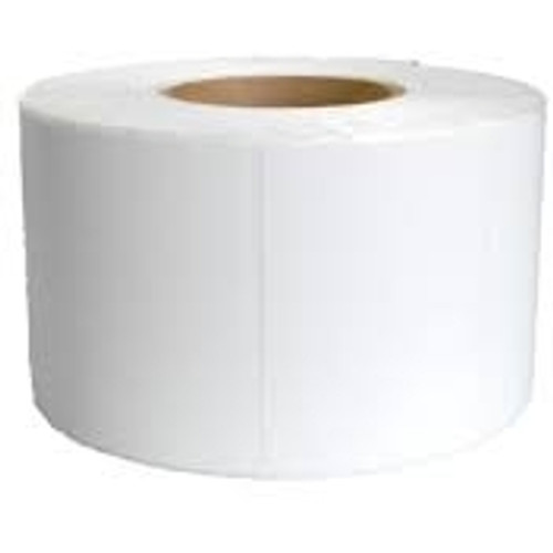White Direct Thermal Paper Cold Temp Permanent Labels 100 x 150mm -Perforated, 76mm core, Roll of 1000 Labels
