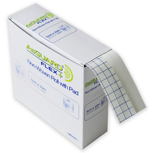 AsGUARD Flex + Non-Woven Roll with Pad 10cm x 10m