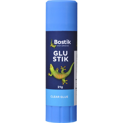 BOSTIK CLEAR GLU STIK 21gm