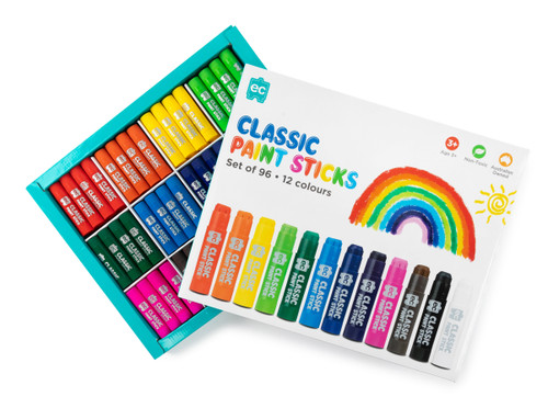 Eductaional Colours Paint Sticks Classroom, Pack of 96