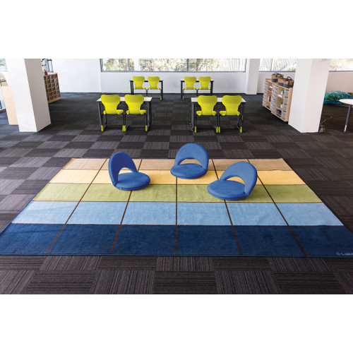 Calming Colours Rug - 365 (L) x 270 (W) cm