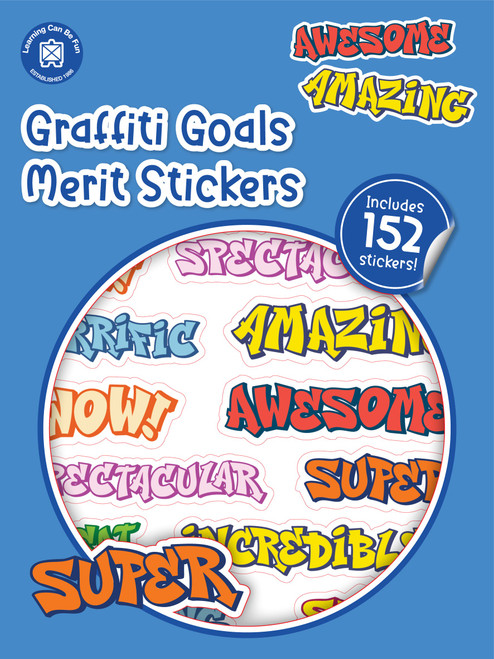 Graffiti Goals Merit Sticker Book