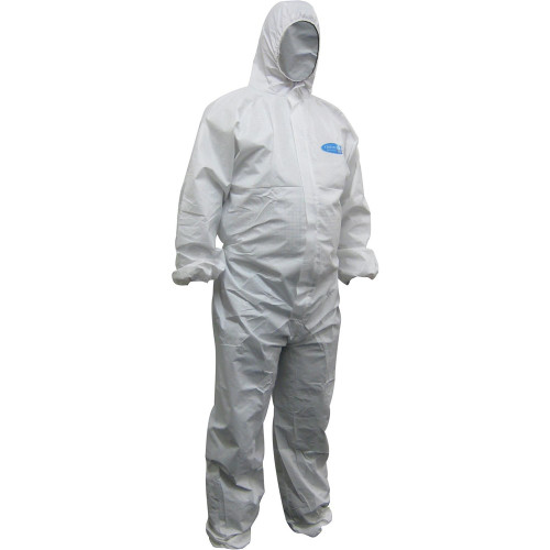 Maxisafe Disposable Coveralls Koolguard Laminated White 2XL