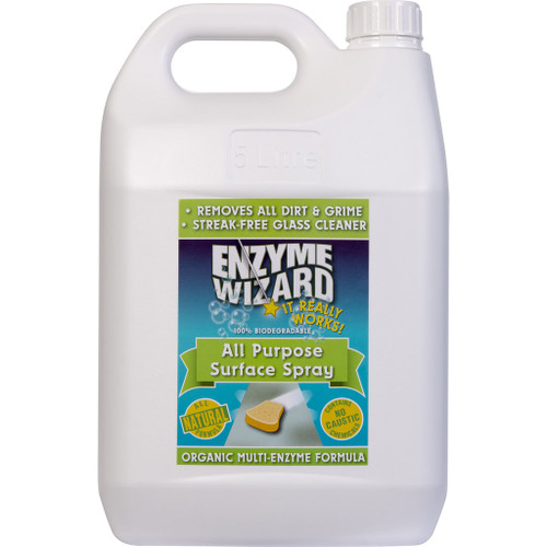 Enzyme Wizard All Purpose Surface Spray - 5L, Each