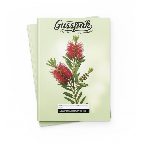 Gusspak A4 Exercise Book 9mm Dotted Thirds With Red Margin 64pg