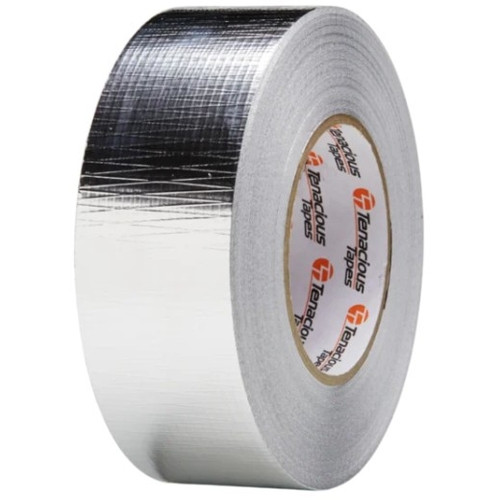 Reinforced Aluminium Foil Joining Silver Tape - 144mm x 50m (Equivalent to #493144) , Each