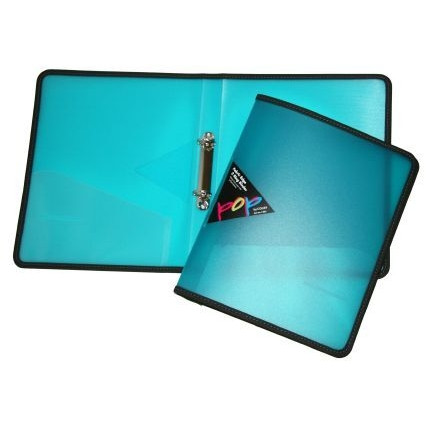 COLBY BINDER A4 2 RING 25MM BLUE