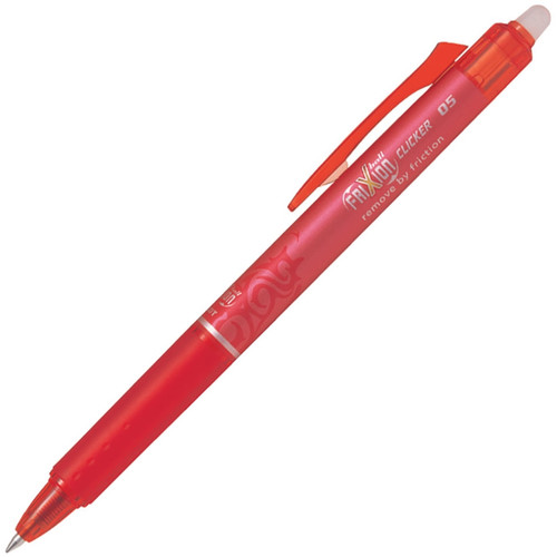 PILOT FriXion Clicker 1.0mm Medium Red, Each