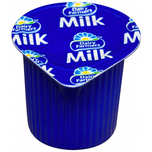 DAIRY FARMERS UHT MILK Portion control 15ml Carton of 240 (375442) *** Short Dated: 12-APR-2026 ***
